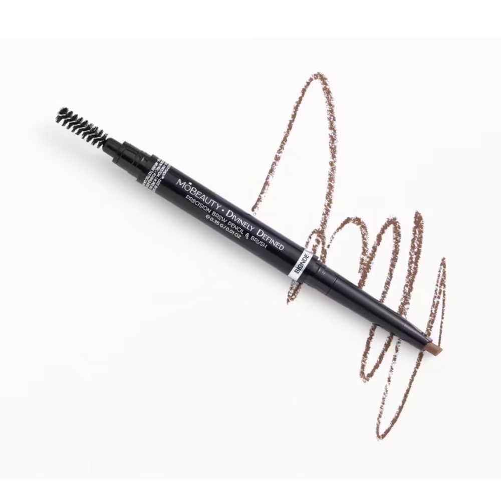 Mo Beauty Divinely Defined Precision Brow Pencil & Brush in Blonde